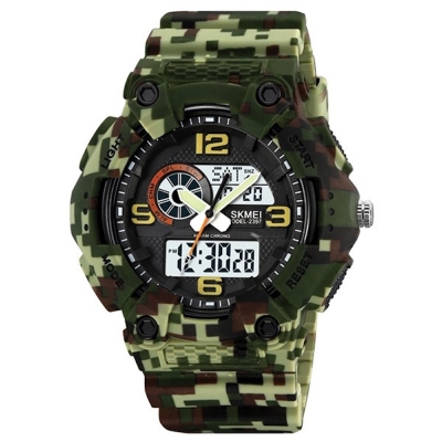 Picture of Skmei 2410 Men’s Army Green Digital Sports Watch