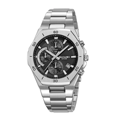 Picture of Skmei 2452 Men’s Silver & Gold Digital Watch