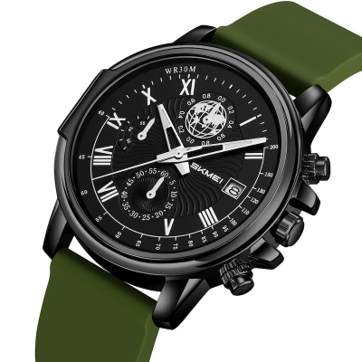 Picture of Skmei 2468 Men’s Olive Green Digital Watch