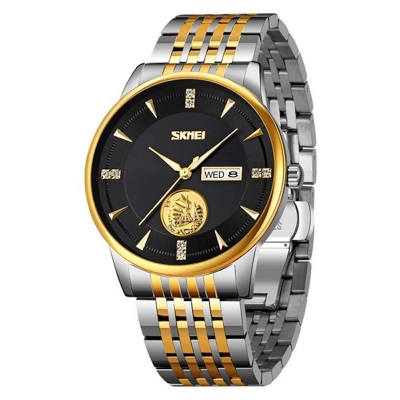 Picture of Skmei 9309 Men’s Gold & Black Luxury Watch