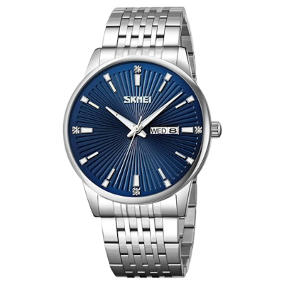 Picture of Skmei 9323 Silver Blue Men’s Luxury Wristwatch
