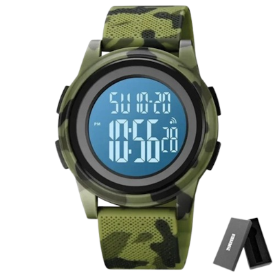 Picture of Skmei 1895 Army Green Military-Style Watch for Men