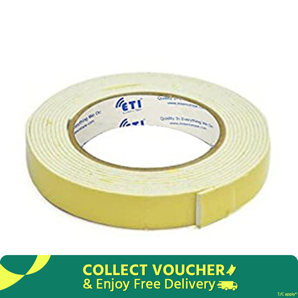 Picture of Both Side Adhesive Foam Tape 1 Inches