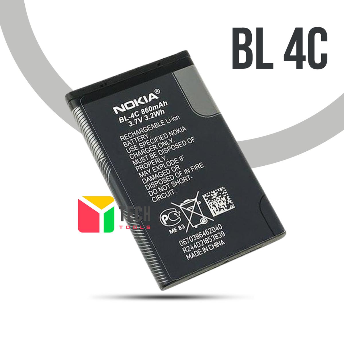 Picture of Mobile Battery for Nokia BL 4C - 860 mAh