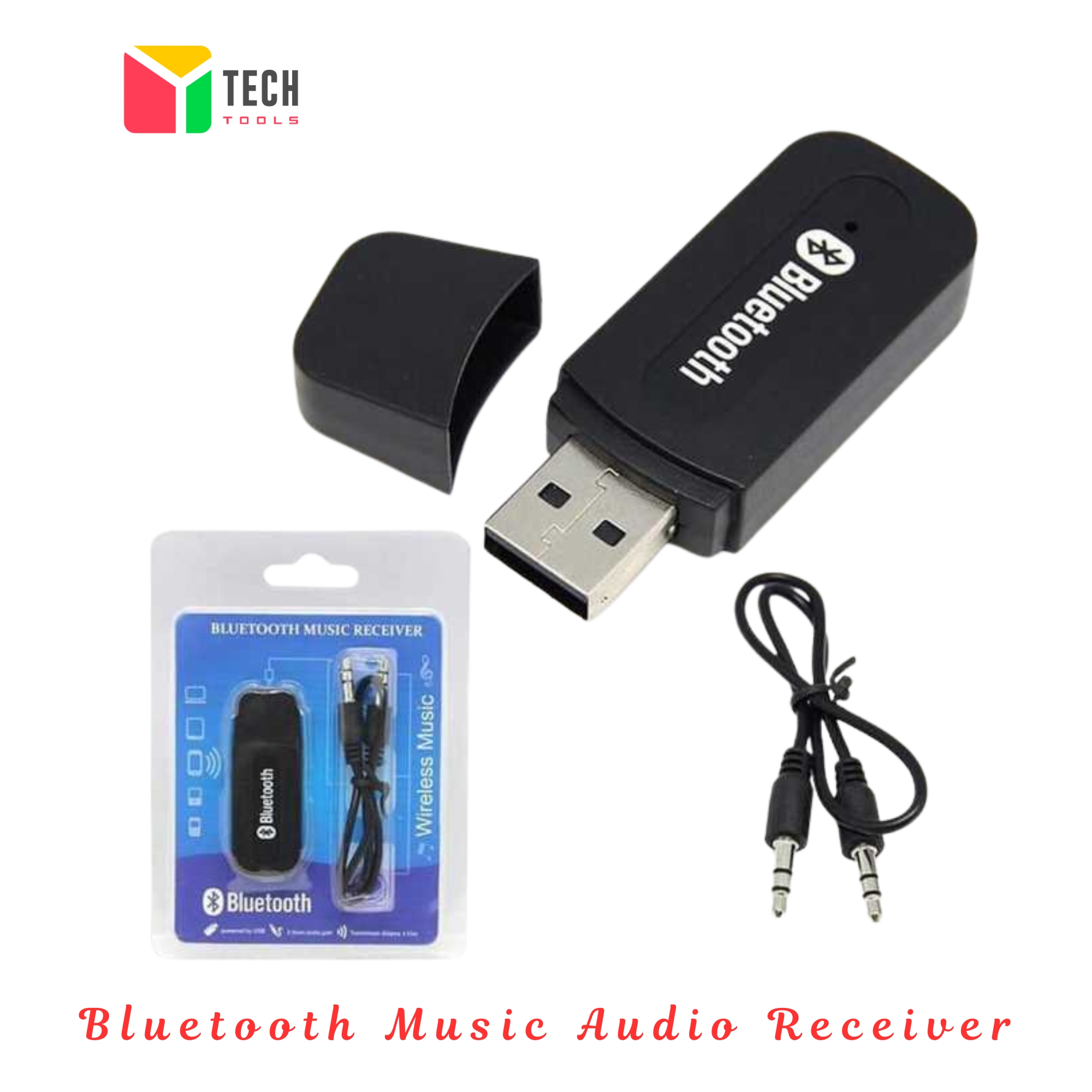 Picture of Bluetooth Music Audio Receiver-Black