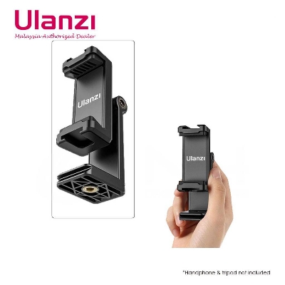 Picture of Ulanzi ST-22 360º Rotatable and Tiltable Mobile Holder Only With Double Cold Shoe Mount