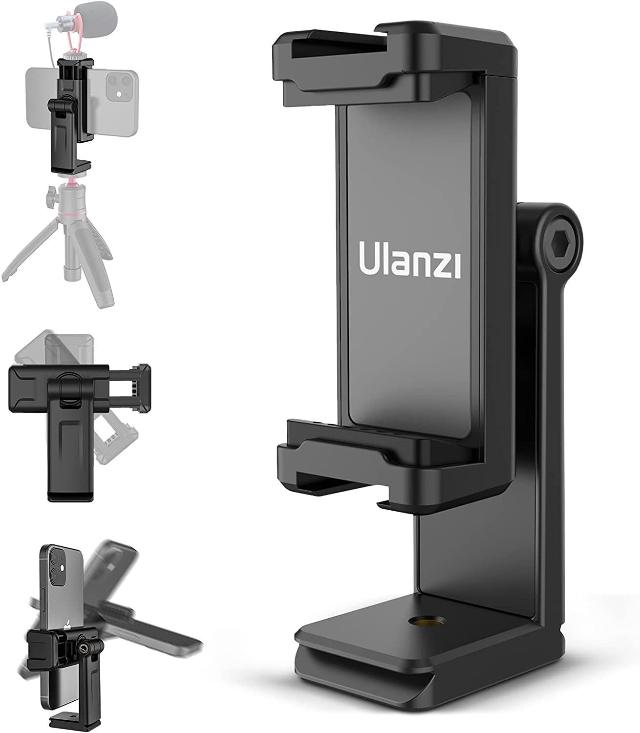 Picture of Ulanzi ST-22 360º Rotatable and Tiltable Mobile Holder Only With Double Cold Shoe Mount