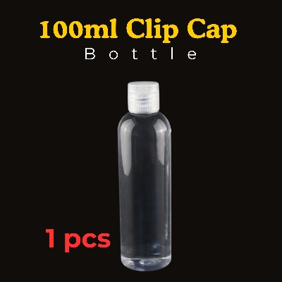 Picture of Plastic Oil Bottle 100Ml Tiptop Cap 1 Piece