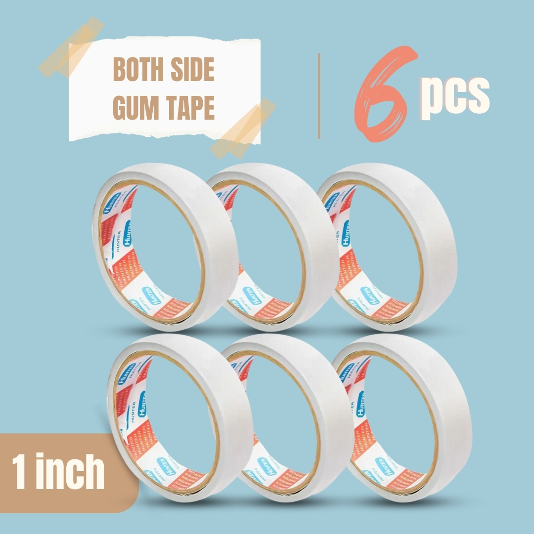 Picture of 1 inch Both Side Tape Use for All Purpose/ double side tape-6pcs