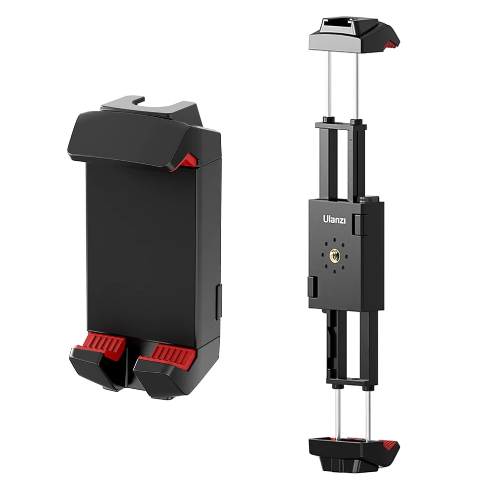 Picture of Ulanzi ST-29 Tripod Mount Universal for Tablet and Phone Holder With Cold Shoe Support Horizontal and Vertical Shooting
