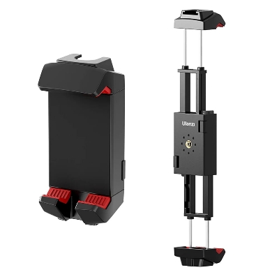 Picture of Ulanzi ST-29 Tripod Mount Universal for Tablet and Phone Holder With Cold Shoe Support Horizontal and Vertical Shooting