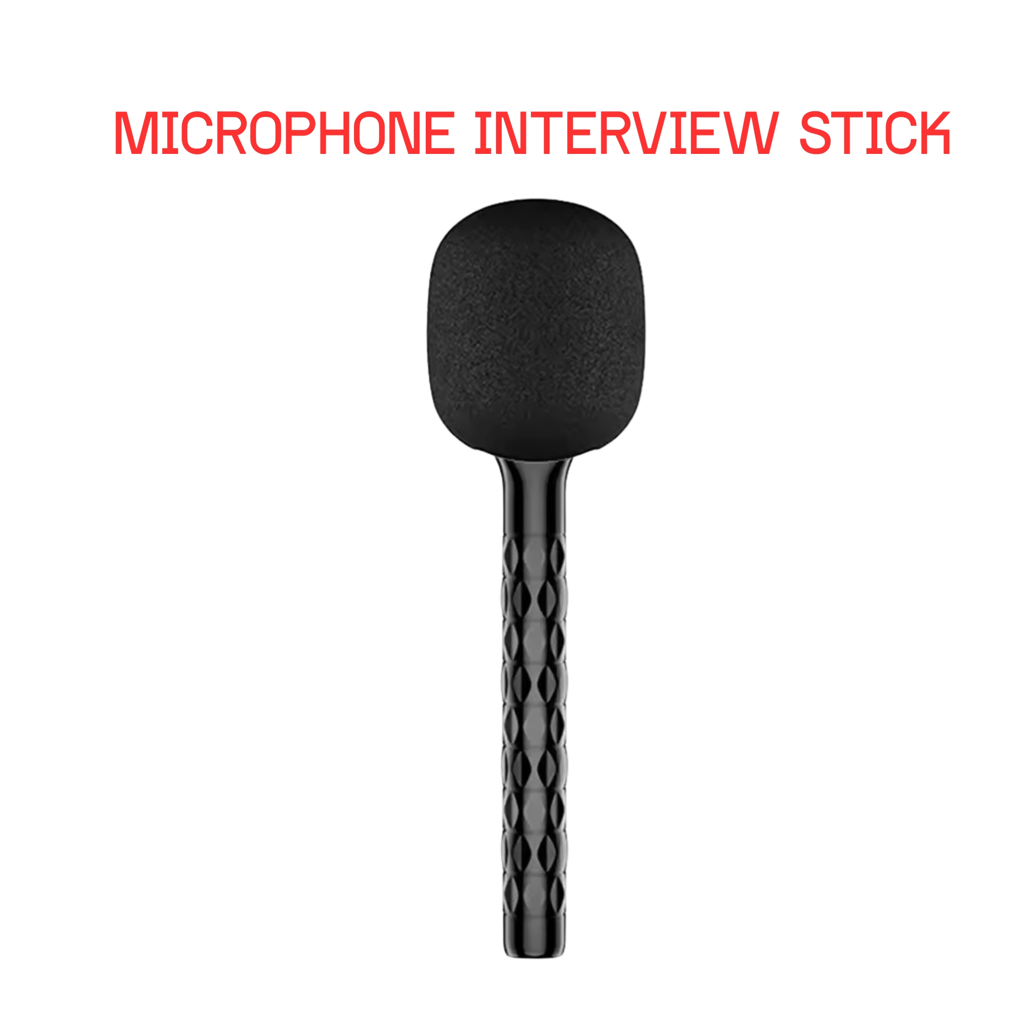 Picture of Handheld Wireless Interview Radio Microphone Interview Stick