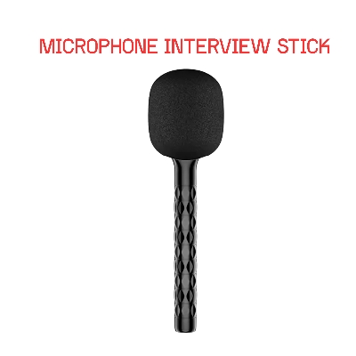Picture of Handheld Wireless Interview Radio Microphone Interview Stick