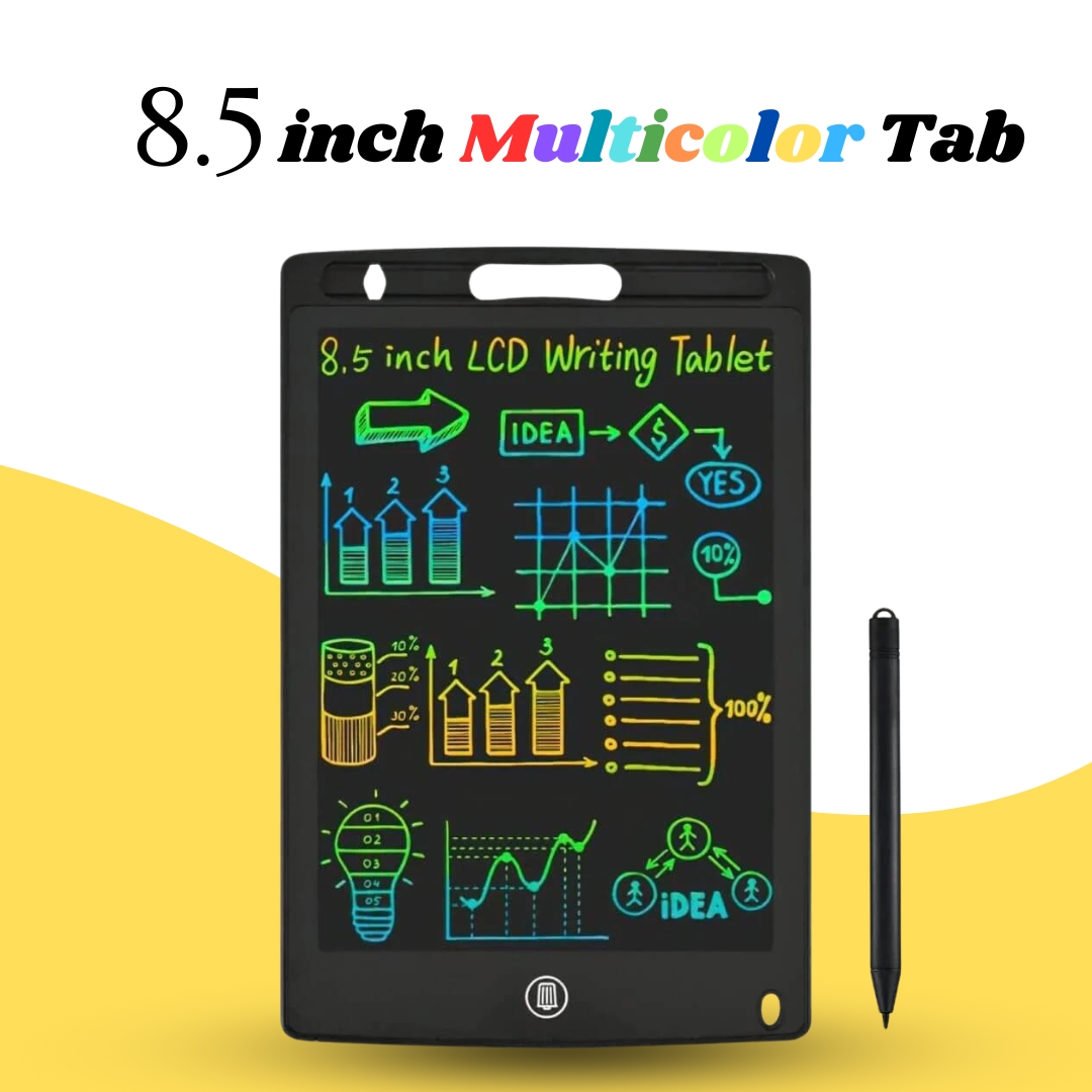 Picture of Kids LCD Multi Color Writing and Drawing Tablet - 8.5 Inch