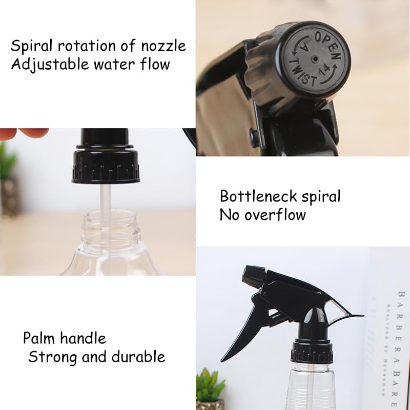 Picture of Multipurpose Professional Empty Spray Bottle for Home, garden and Salon Use for Spraying Water on Face and Hair Dressing- 500ML