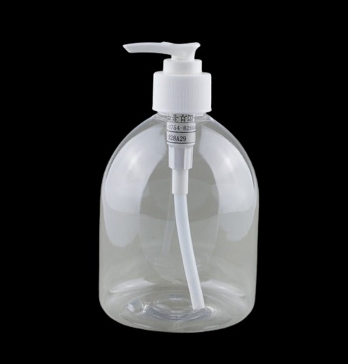 Picture of Pump Bottle 500Ml White Pump Plastic Bottle