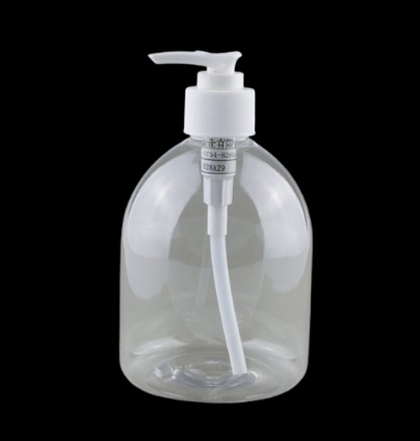 Picture of Pump Bottle 500Ml White Pump Plastic Bottle