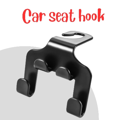 Picture of Car Seat Back Hook Bag Storage Headrest Hanger Phone Holder Bracket