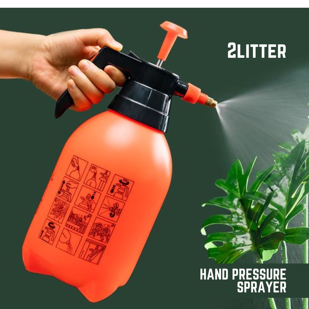 Picture of 2-Liter Hand Pressure Sprayer - Ideal for Gardening and Cleaning"