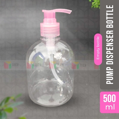 Picture of Refillable Empty Pump Plastic Bottle Hand Wash Pump Liquid Soap Dispenser 500ML