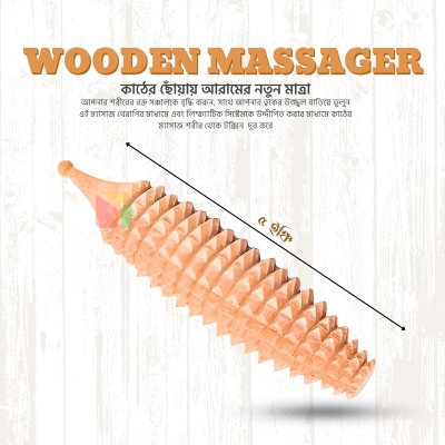 Picture of Acu Wooden Hand & Foot Roller Massager