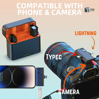 Picture of Jmary MW-16 2.4G Wireless Microphone – Perfect for Mobile & Camera