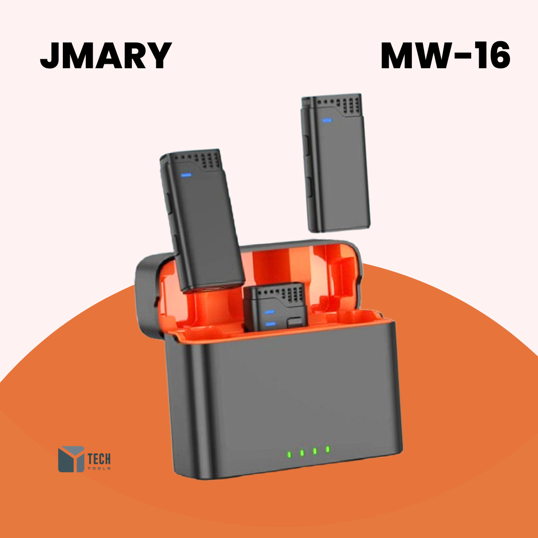 Picture of Jmary MW-16 2.4G Wireless Microphone – Perfect for Mobile & Camera