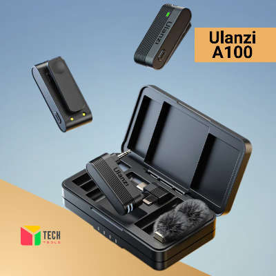 Picture of Ulanzi A100 Wireless Lavalier Mic – Perfect for Vlogging & Streaming