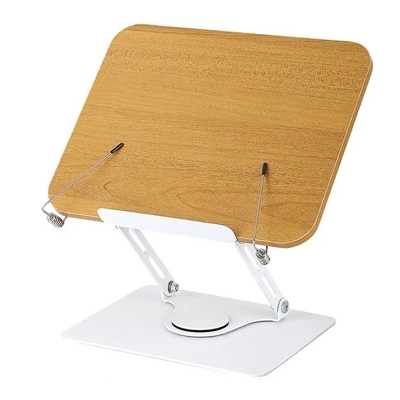 Picture of Adjustable laptop stand/Book Stand for Reading, 360° Rotating Base