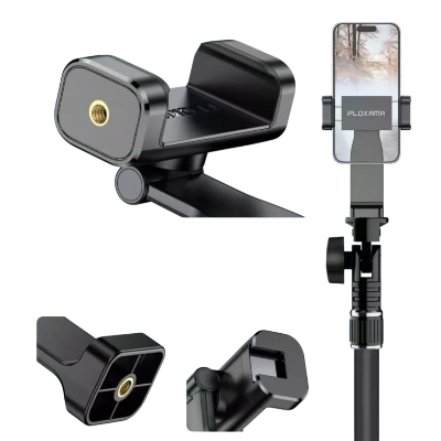 Picture of Plokama CL20 Phone Holder – Premium 360° Tripod Mount, 1/4″ Screw, Portrait & Landscape