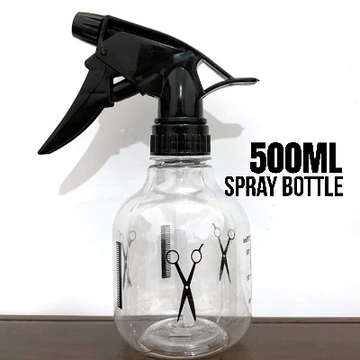 Picture of 500ml Refillable Spray Bottle for Hair – Adjustable Nozzle, Leak-Proof, Clear Misting Water Sprayer for Hair Styling, Cleaning & Plant Care