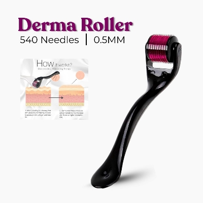 Picture of 0.5MM Microniddle Derma Roller Roller For Face and Hair care