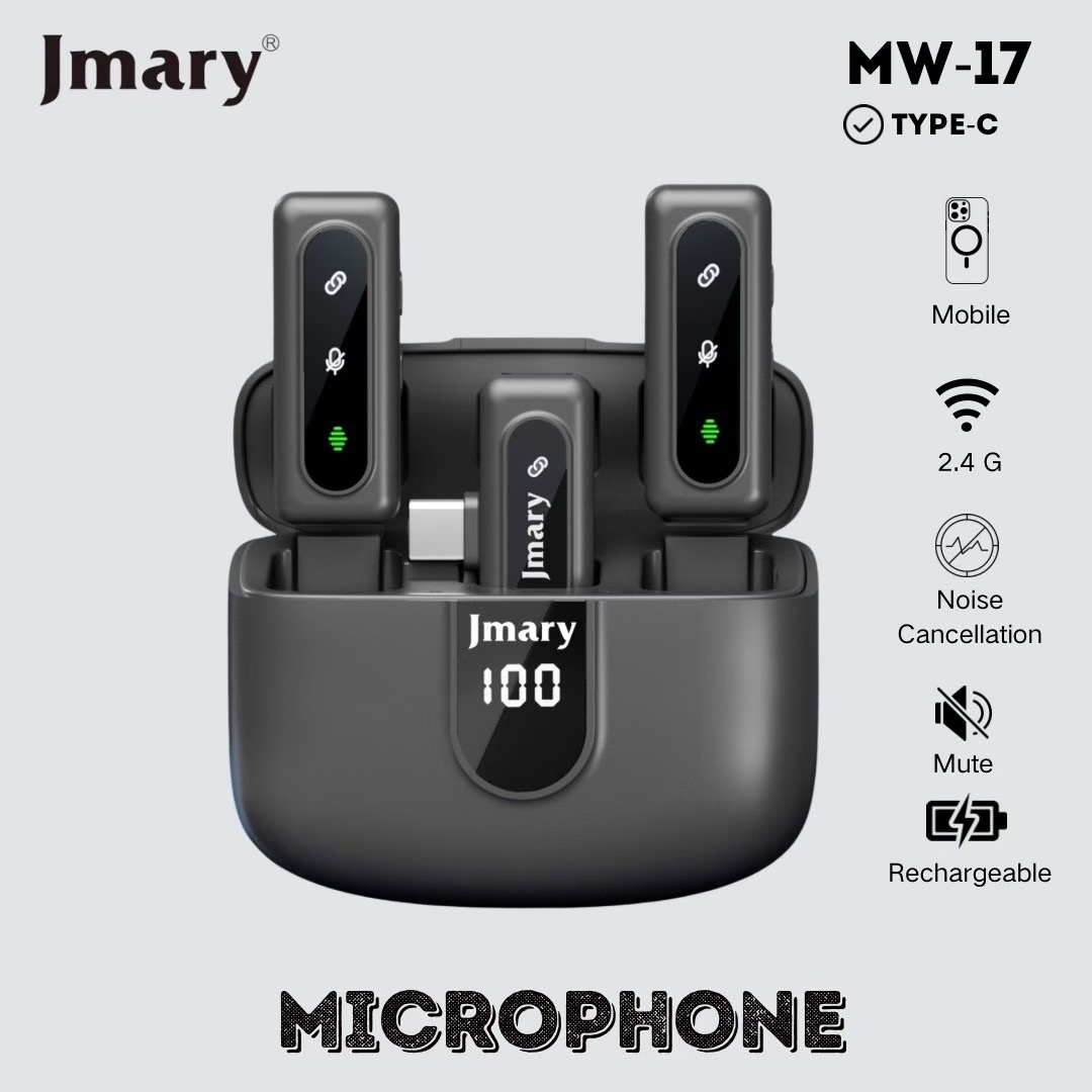 Picture of Jmary MW-17 2.4G Wireless Microphone for Mobile (Type-C)