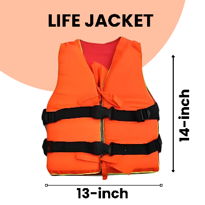 Picture of Life Jacket for Kids & Children – Swimming & Safety Vest (13” Wide × 14” High)
