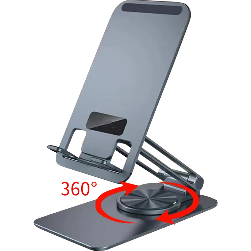 Picture of Jmary MK60 Rotating Stable and Antiskid wide compatibility foldable Desktop Holder For Mobile and Tablet