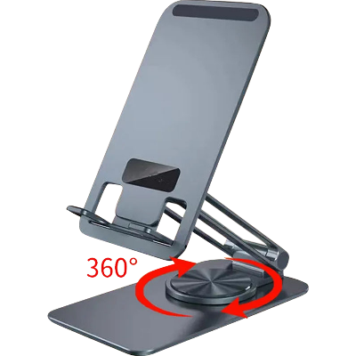 Picture of Jmary MK60 Rotating Stable and Antiskid wide compatibility foldable Desktop Holder For Mobile and Tablet