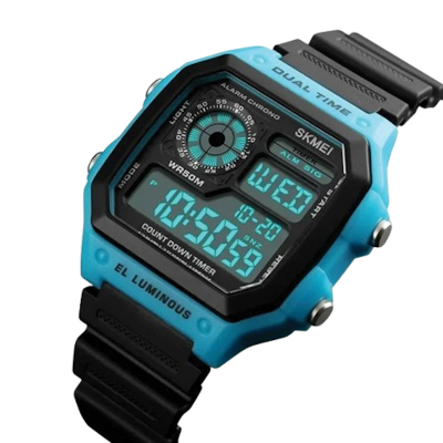 Picture of Skmei 1299 Blue Digital Men’s Sport Watch