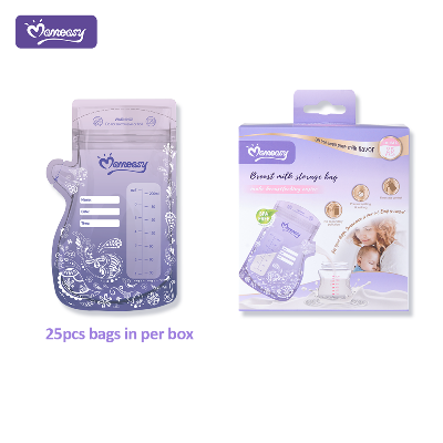 Picture of BPA Free Breastmilk Storage Bags Milk Storage Container Plastic Storage Bags 25pcs Per Box Milk Storing Bags for Breastfeeding