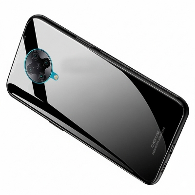 Picture of For Xiaomi Poco F2 Pro/ Poco K30 Pro Skinlee Mirror Glass Case Phone Case Back Cover Full Protection Tempered Glass Cases