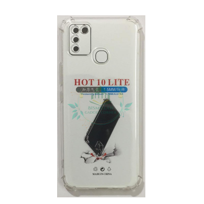 Picture of Infinix Smart 5, Hot 10 Lite Clear Cover Soft Thin Anti-Scratches Crystal Case(Transparent)