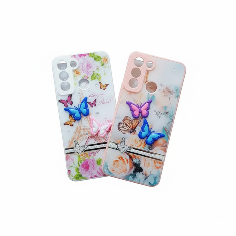 Picture of For Tecno Pop 5 Lite Butterfly Phone Case New Ladies Back Cover - Redmi Note 11 Back Cover