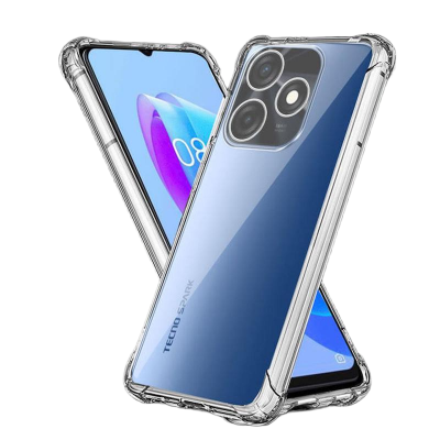 Picture of For Tecno Spark 10 / Spark 10C - IMPT Premium Silicone Case Crystal Clear Soft TPU Ultra-Thin Transparent Flexible Protective Mobile Phone Back Cover