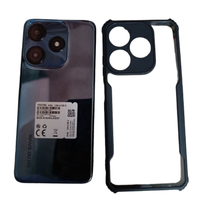 Picture of Tecno Spark 10c Back Cover Silicon Case With Camera Bump Protection Case Tecno Spark 10c Back Case Luxury Premium Case