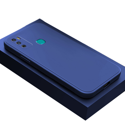 Picture of For Infinix Hot 9 Play Heavy Strong Liquid Silicone Soft Gel Rubber Shockproof Cover Case For Infinix Hot 9 Play Back Cove