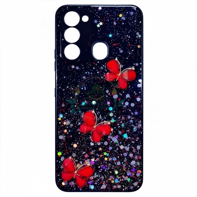 Picture of Itel Vision 3 Back Case Cover for Girls Ladies Women Back Case Cover for Itel Vision 3 - color and Designe Not Specified