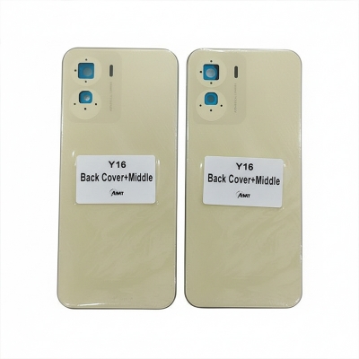 Picture of Replacement Backshell Panel+ midel frame for vivo Y16 Battery Back Door Back panel
