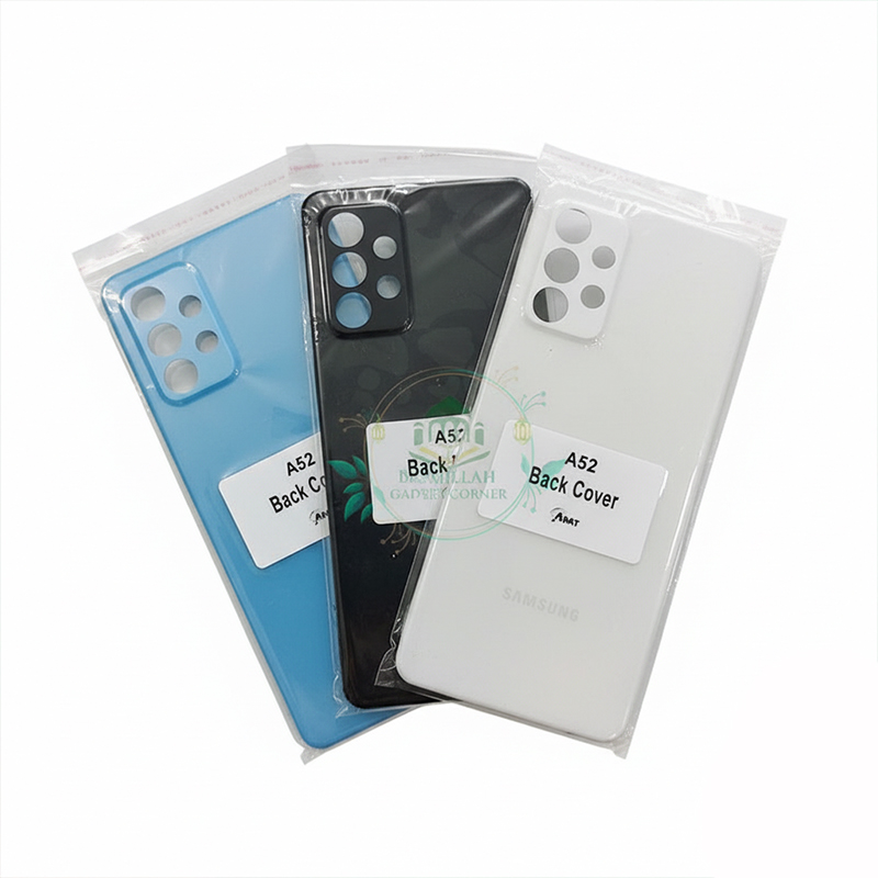 Picture of Replacement Backshell Panel for samsung a52 Battery Back Door Back panel