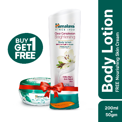Picture of Himalaya Clear Complexion Brightening Body Lotion -200ml -NC 50gm FREE