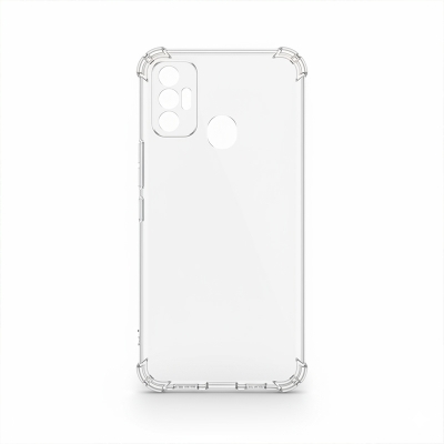 Picture of transparent back cover for itel vision 1 pro
