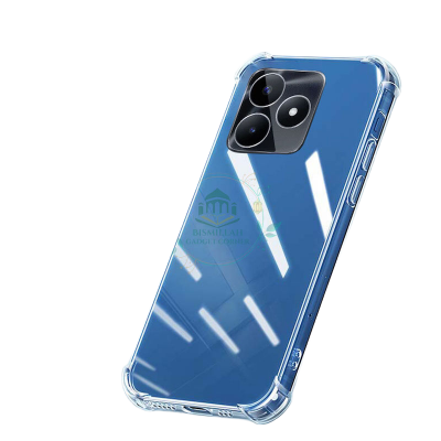 Picture of Transparent back cover For Xiaomi Poco M6 Pro Luxury transparent Protect Back Cover Soft Case